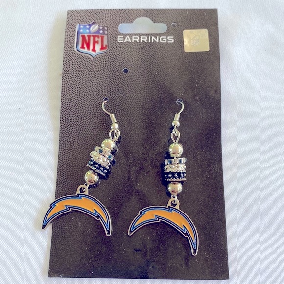NFL Jewelry - Los Angeles Chargers Game Day Earrings NWT